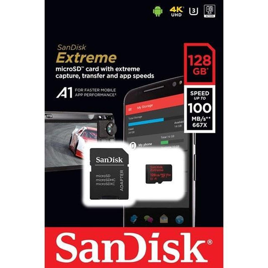 Sandisk Extreme microSDXC 128GB