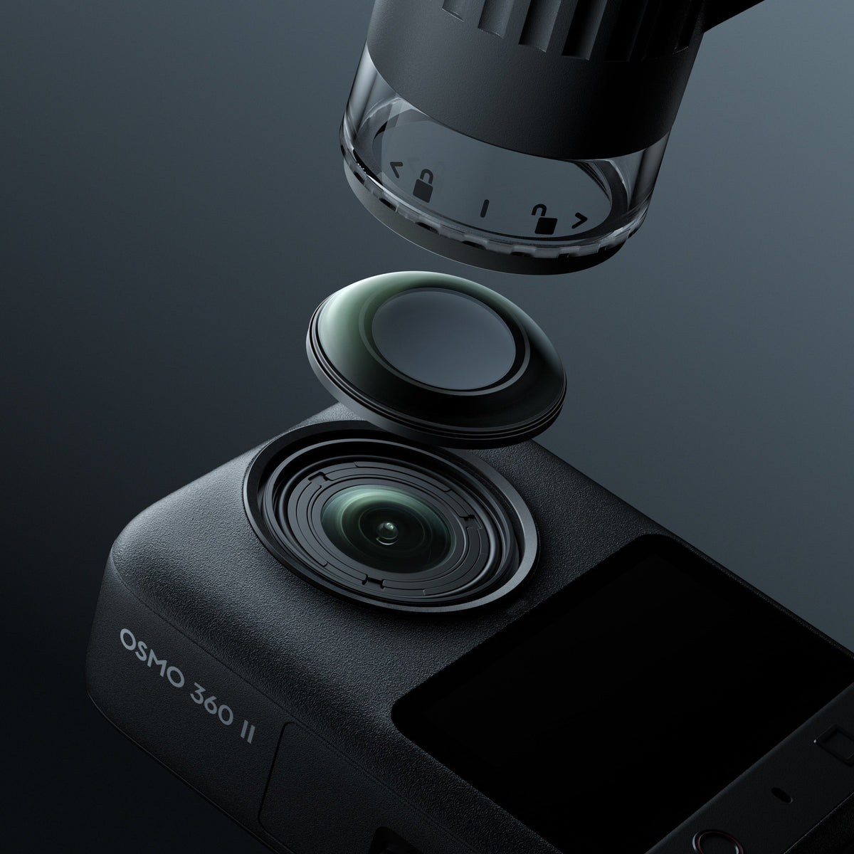 Udskiftning af linse på Osmo 360 II