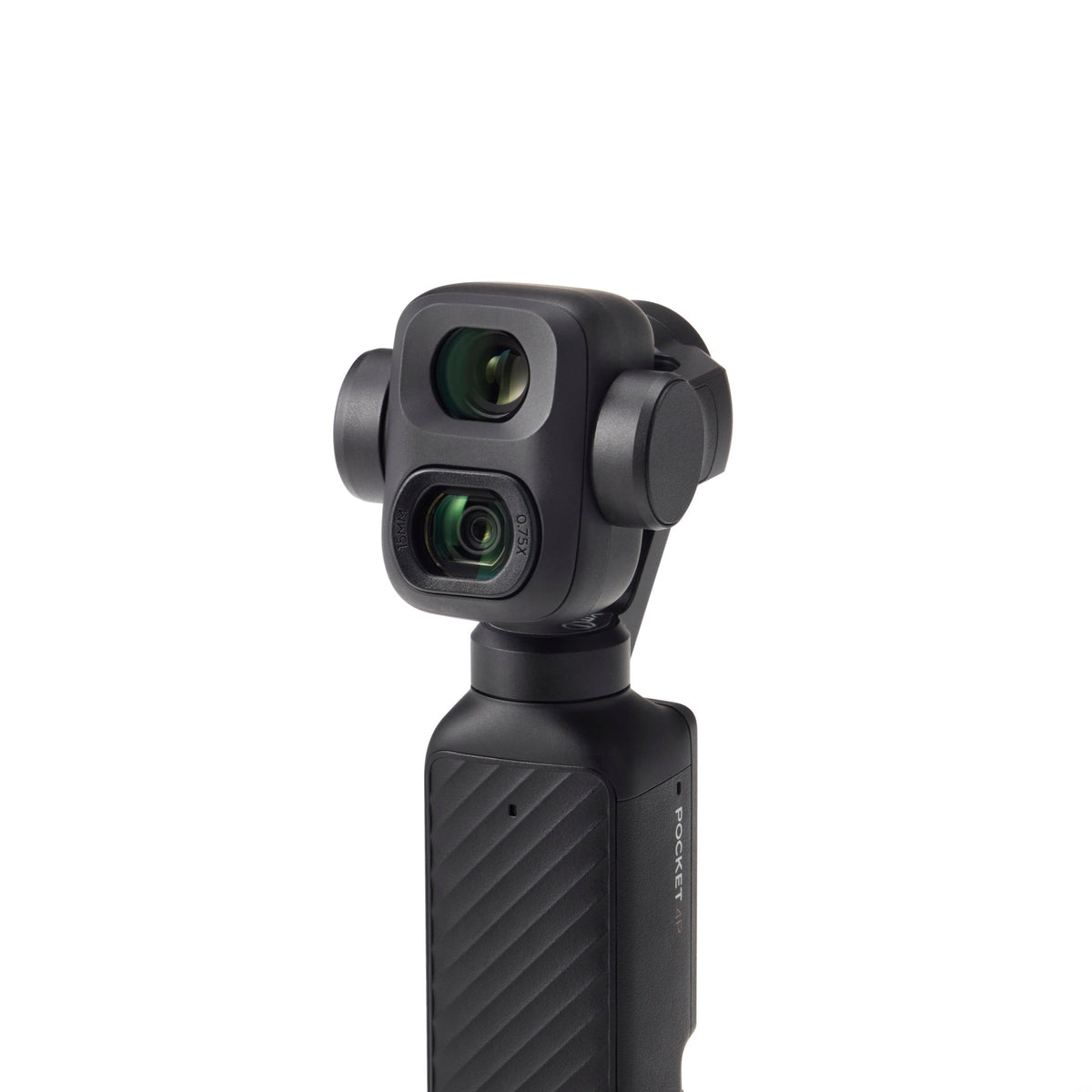 Osmo Pocket 4P med Wide-Angle Lens monteret