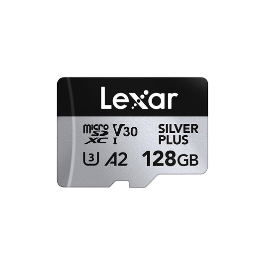 SanDisk Silver Plus 128GB microSD hukommelseskort